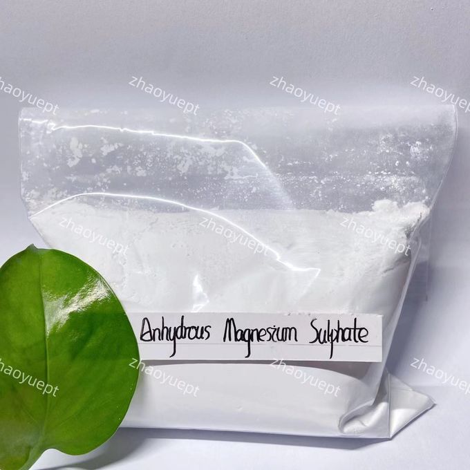 600 Mesh Sulfat Magnezu Bezwodny 98% Min Powłoka Związek Nieorganiczny 0